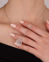 Personalized Arabic Necklace, God - Allah Custom Arabic Name Necklace